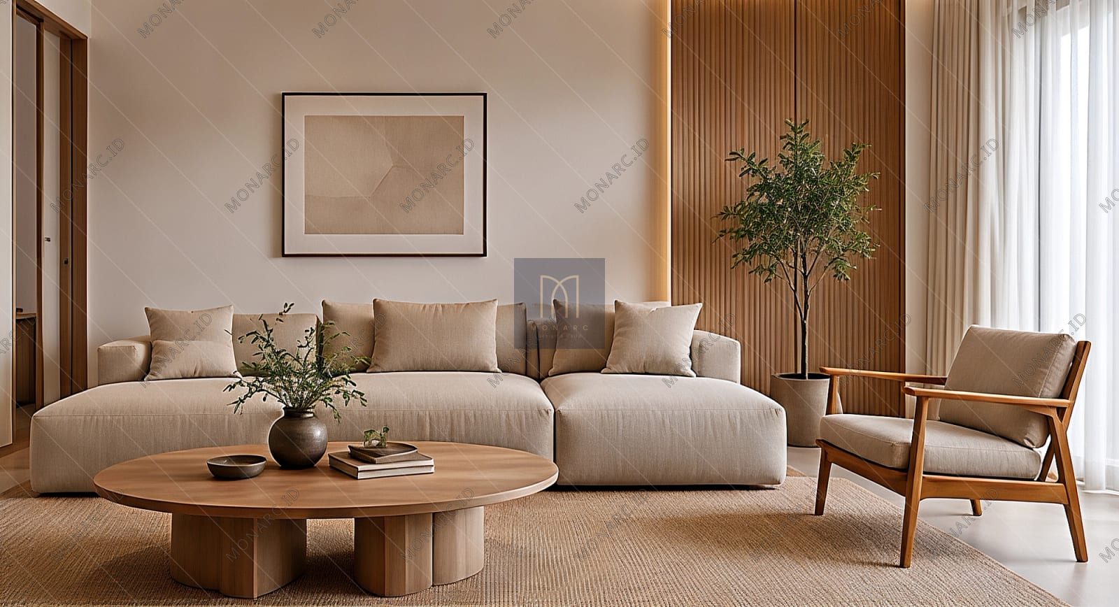 interior residence BSD City, Tangerang - The Lumina Residence - MONARC