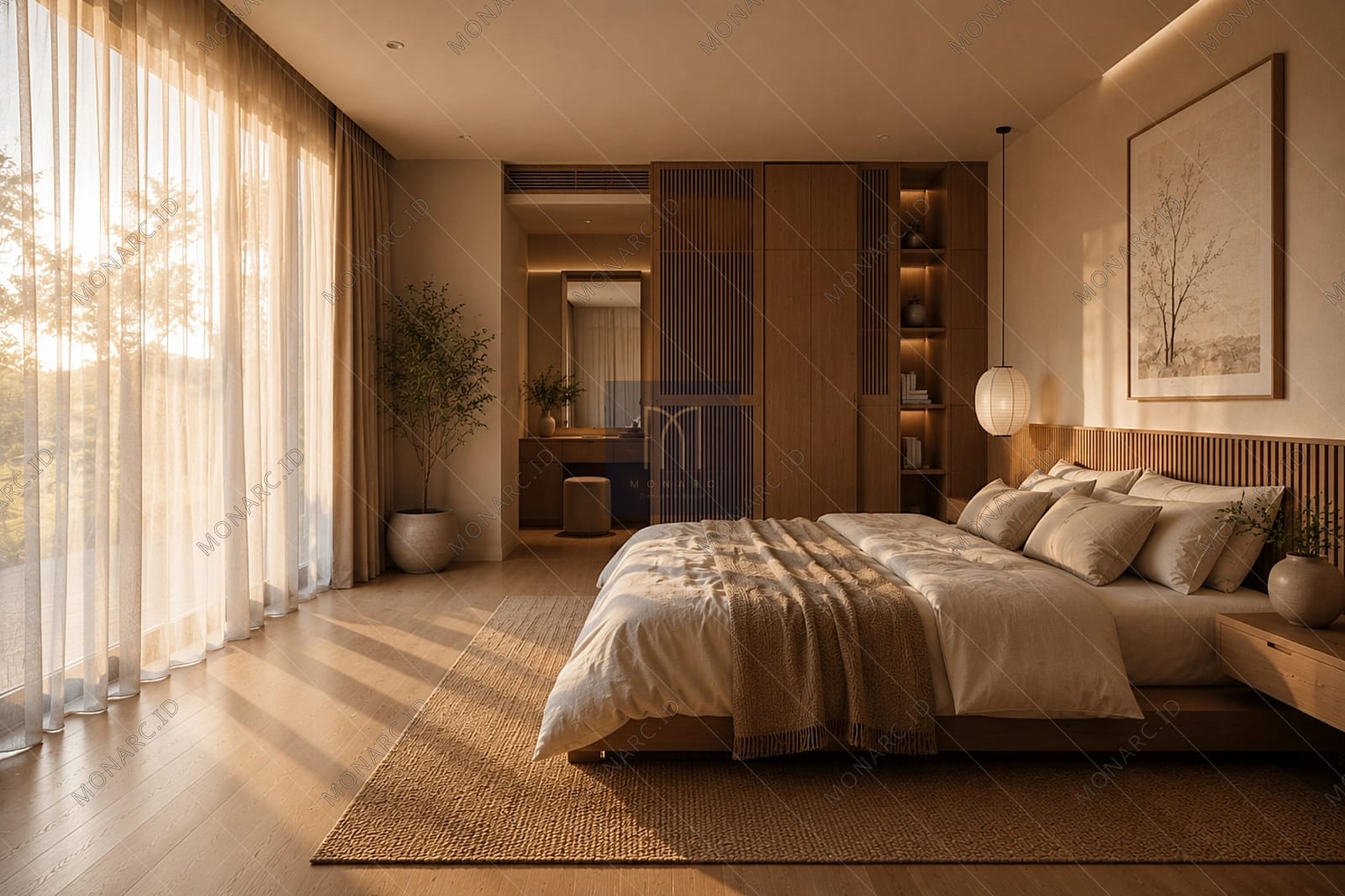 interior hospitality BSD City, Tangerang - The Serene Master Suite - MONARC