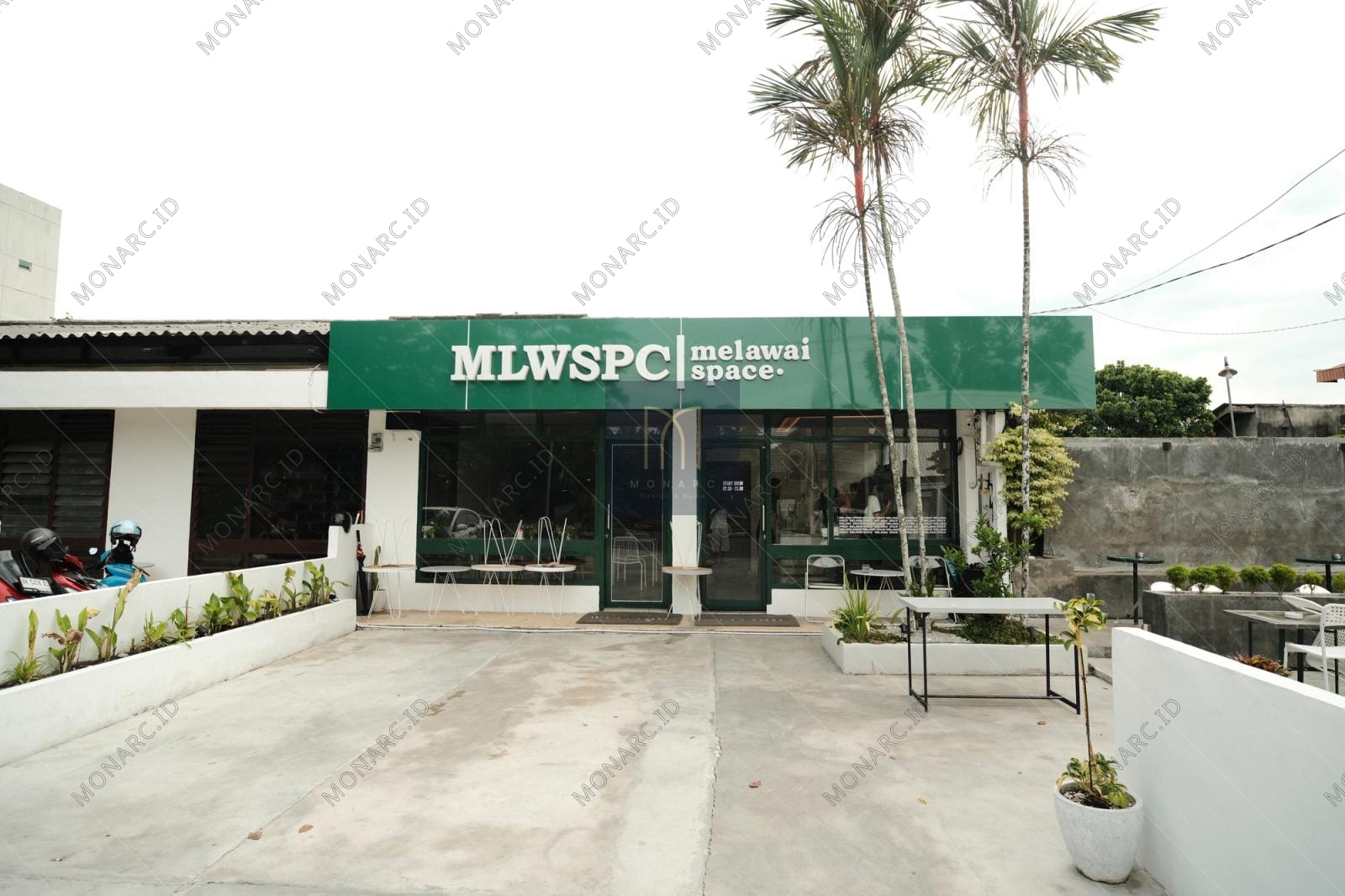 interior cafe Bangka Regency - Melawai Space - MONARC
